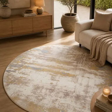 **Alfombra decorativa circular - 65 usd** - Img 120975378
