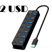Vendo HUB de 7 USB 3.0 nuevo  ---- 54268875 -- Tengo mensajeria con costo adicional - Img 45552849