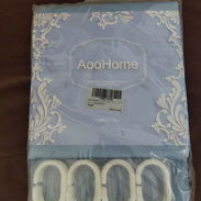 Cortina de ban̈o marca AooHome 120x180 cm - Img 57971904