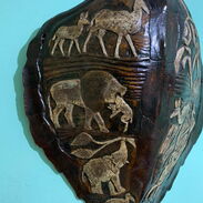 Caparazón de una Caguama tallada en Angola del 1985 - Img 45454427