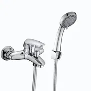 Mescladora de ducha de dos tiros nueva con todos sus accesorios en 30USD - Img 55066069