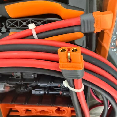 Cables adaptador de panel solar a ecoflow Mc4 con conectores a XT60i al 50338819 - 2/2