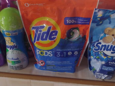 Cápsulas de detergente Gain Tide y Snuggle - Img main-image