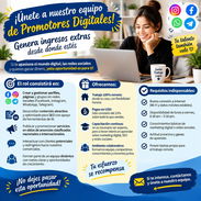 Oferta de Empleo desde casa para personas con habilidades digitales. Oferta de Empleo de Promotor digital - Img 57854560