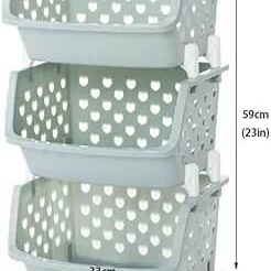 Estante Organizador de 3 niveles ajustable (Mo) - Img 109665454