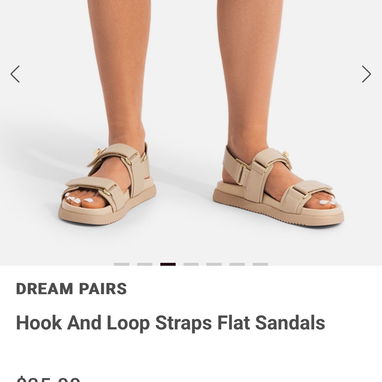 Sandalias marca dream pairs de excelente calidad - 3/4