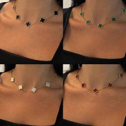 Collares Originales Vancleef de Trébol de la Suerte oro laminado 18K - Img 56784174