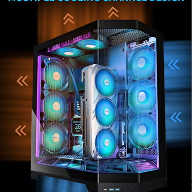 Chasis GAMING Pecera 270° Instalación de forma vertical - Img 122537315