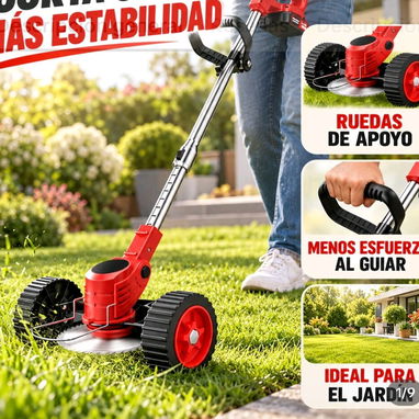 Máquina cortadora 3 en 1 recargable/ 2 discos - 4/7