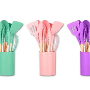 12 piezas de utensilios de cocina de silicona - Img 50474666