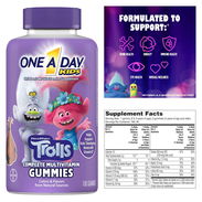 GOMITAS MULTIVITAMINICAS PARA NIÑOS DE 2 AÑOS EN ADELANTE DE 180 GOMITAS - Img 50073310