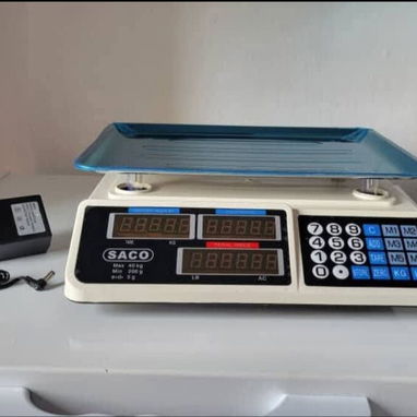 ⚖️ PESA DIGITAL SACO 40KG -  💵 PRECIO Especial: 💰: $70 USD   📦 Estado: Nueva de paquete (0km), sellada en su caja. Ca - 2/7