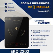 🔷 Cocina Infrarrojo Eko de 1 Hornilla, $40 Usd ❗ - Img 53829876