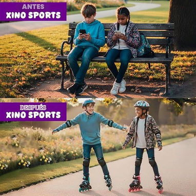 Xino Sports – Patines en Línea Ajustables Niños y Niñas | Nuevo | videojuegoshabana.com/p/1435 - 4/5