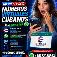Números +53 Virtuales para WhatsApp - Img 55573937