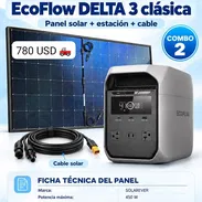 Combo de Ecoflow delta 3 clásica con cable de 10 metros y panel de 450 w - Img 58181934