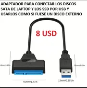 EL BUEN ADAPTADOR SATA-USB. CONVIERTE TU DISCO INTERNO DE LAPTOP EN EXTERNO CON ESTE ADAPTADOR - Img 50309910