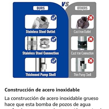 Turbina sumergible bomba sumergible marca VEVOR ‼️💥 - 4/4