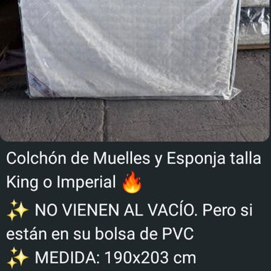 Colchones, Camas, juegos de muebles para sala y comedor - Img 122724269