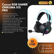 Cascos Gamer RGB ONIKUMA X 15 PRO - Img 55628937