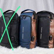 Bolsos de hombre tipo pechera, candado con combinacion - Img 55251997