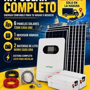 KIT SOLAR COMPLETO(Detalles en la foto) - Img 56825455