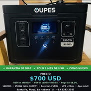 Vendo generador eléctrico OUPES 1500W - Img 56771324