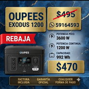 🔥⚡ ¡ENERGÍA SIN LÍMITES! ECOFLOW, GROWATT, DJI, BLUETTI y OUPES. 🔋 ¡POTENCIA A PRECIOS ESPECIALES! - Img 58006182