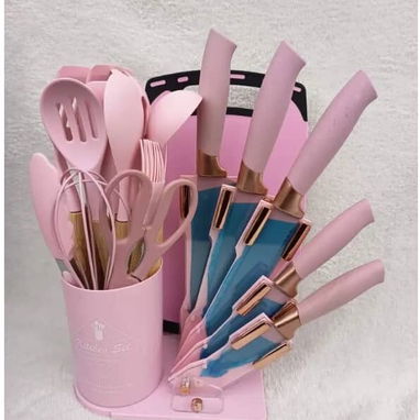 Set de Utensilios de Cocina de Silicona - Img 123952119
