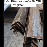 Angulares de 40 x 40 de 6 metros originales ,de hierro maxima calidad - Img 54024296