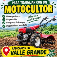 Tienes experiencia en el proceso de preparación de tierras ? - Img 57508310