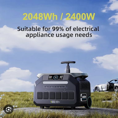 Estación de energía  marca iee de 2kwh+ panel solar de 200 watts - 3/5