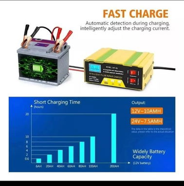 Tunder Cargador inteligente de Batería 12V/24V hasta 200 Amperes, Litio de 12.6v - Img 96862616