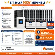 KIT SOLAR 10KW EKO, MONTAJE, TRANSPORTE Y REVISIÓN TECNICA INCLUIDO, GARANTÍA UN AÑO, ENTREGA DE FACTURA - Img 55534846