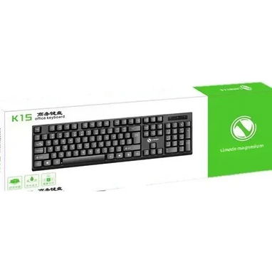 Teclado Para PC Negro Resistente Limeide k15 58483450 - Img 119154425