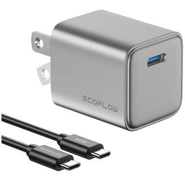 Cargador EcoFlow RAPID 20W GaN con Cable de 60W | videojuegoshabana.com - Img 122483237