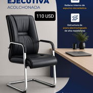 silla ejecutiva acolchonada - Img 57723731