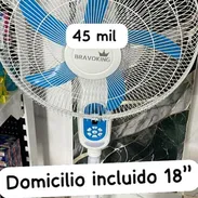 Ventilador recargable pedestal - Img 55713110