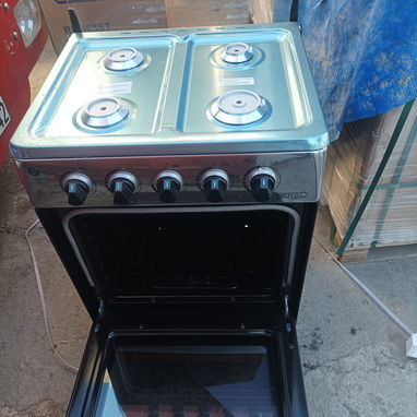 Vendo Cocina gas horno, Royal, 4 hornillas, 24", magneto, luz en el horno, tapa de cristal -mensajería gratis y garantía - Img 110921102