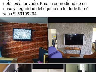 Montaje de TV, cajitas y monitores plasma en la pared. - Img main-image-45640451