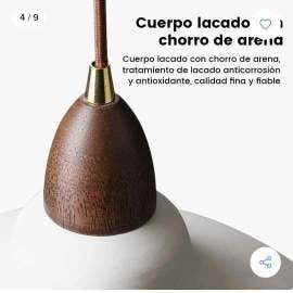 Juego de 3 lamparas colgantes super elegantes. - Img 111246509