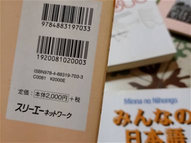 Libros y cuadernos originales de idioma japonés. Minna no Nihongo. Libros de estudio, español-japonés. Kanjis - Img 65211907