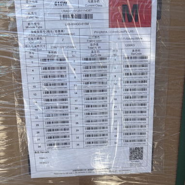 PANEL SOLAR 615 W LONGI - 3/3