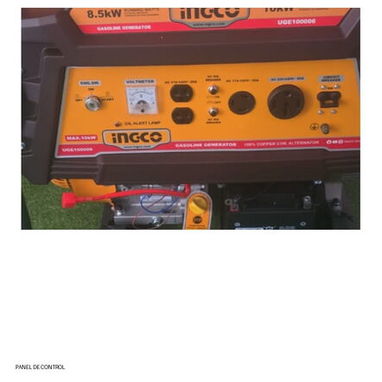 PLANTA ELÉCTRICA INGCO 10KW | GASOLINA | UGE10006 ⚡🔥 PLANTA ELÉCTRICA INGCO — 10 KW 🔥⚡ Modelo: UGE10006 Una excelente - 2/2