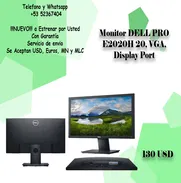 Monitor DELL PRO E2020H 20, VGA, Display Port - Img 49380169