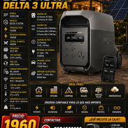 ⚡LA ULTRA⚡ ECOFLOW DELTA 3 ULTRA - 7200/3600W - 3072WH - LIFEPO4 - 800W P.SOLAR. FACTURA Y GARANTÍA. 📲 54833699 - Img 57078810