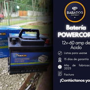 Batería powercore 12v-60 amp De Ácido - Img 56007042