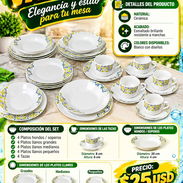 SET DE VAJILLAS, NUEVO EN SU CAJA. VARIEDAD DE ARTÍCULOS PARA EL HOGAR CON ENTREGA DE FACTURA A NOMBRE DEL CLIENTE - Img 57770621