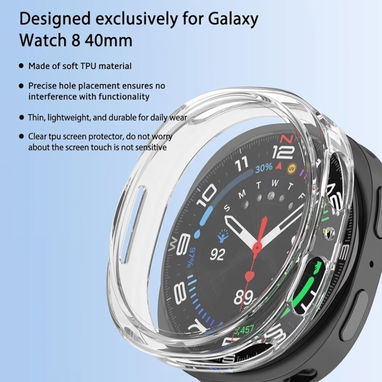 Disponible: Case Compatible with Samsung Galaxy Watch 8 40mm (Gold... | videojuegoshabana.com - Img 123475398