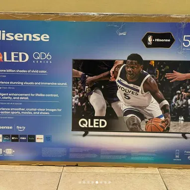 Smart TV 50 pulgadas marca Hisense 4K UHD QLED / FIRE TV QD6 Precio $470 USD Transporte Incluido - Img 122433193